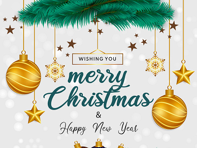 Merry Christmas Social Media Design ads banner christmas merry post social media psot