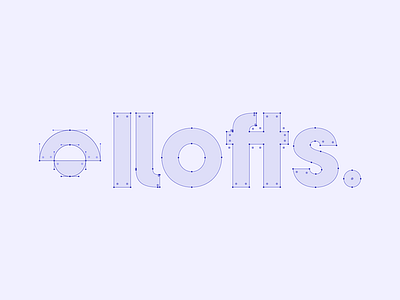 Llofts logo brand design graphic design logo logo design