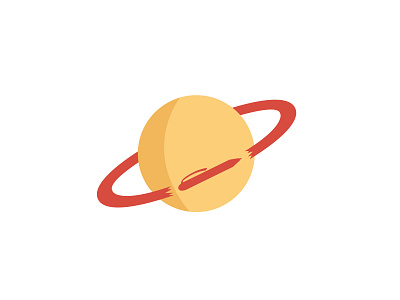 Pen logo logo pen planet vector