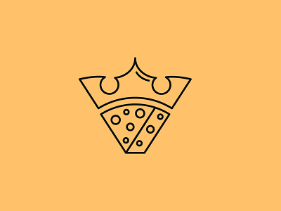 Cheese logo cheese crown design logo vector