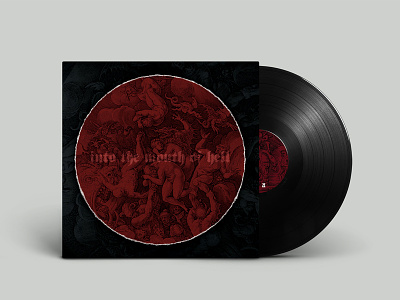 "Into the mouth of hell" - Decadence dark decadence hardcore hell metalcore red vinyl