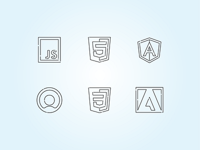 Skill Icons app design icon web