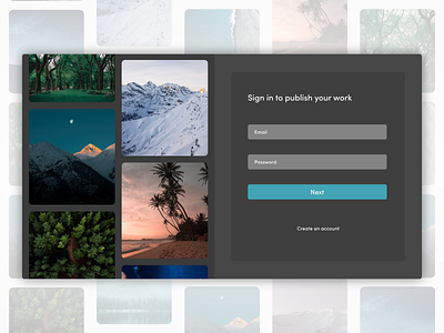 Photo Carousel adobe design ui xdcreativechallenge xddailychallenge