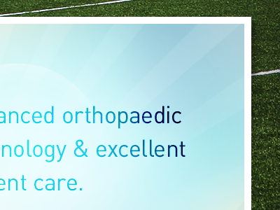 Sports & Orthopaedic Website