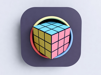 Rubiks Cube Icon