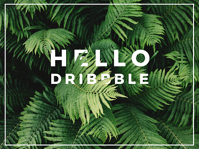 Dribbble First Shot design imagery ui visual