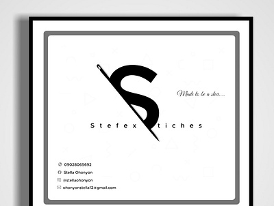 Logo Design For Stefex Stitches illustration graphicdesigner