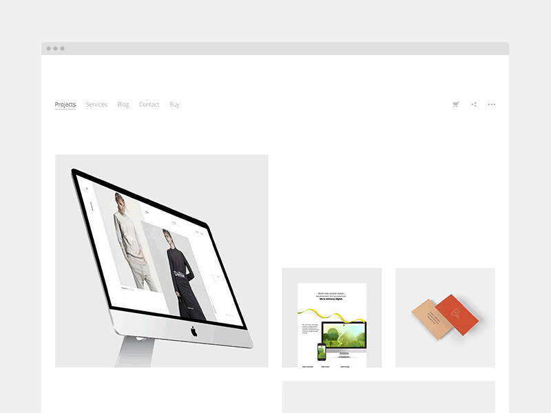 Designer about masonry minimal parallax portfolio studio team theme themebeans ui website wordpress