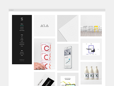 Snazzy agency blog designer freelance freelancer logos portfolio redesign theme themebeans website wordpress