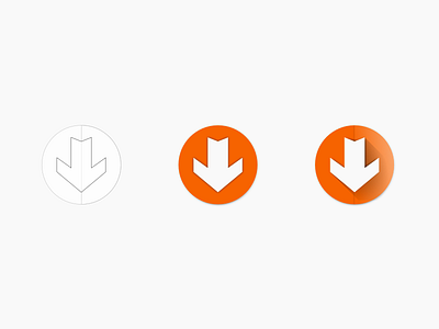 Quickfire Material Design Icon android design logo material