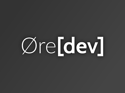 Øredev Developer Conference Logo Redesign conference developer logo typography