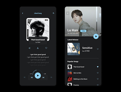 Music Apps app design illustration mobileapps mobileappsdesign musicapps musicplayer ui uiux ux