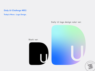 Daily Ui Challenge #052 : Logo Design. adobe xd dailydesign dailyui dailyuichallenge design everydaycreatives kaholidesign logodesign ui デザイン 毎日クリエイティブ