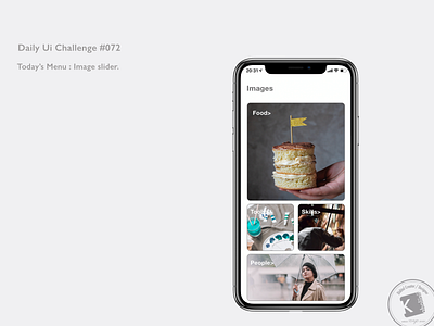 Daily Ui Challenge #072 : Image slider.