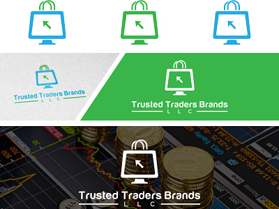 Trusted Traders Brands - Ecommerce - Logo design 3d branding creative design ecommerce flat global ecommerce graphic design illustration minimalist online shop logo shop logo shopping logo store logo trusted traders brands vector website logo