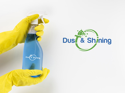 Dust & Shining - cleaning - Logo Design.
