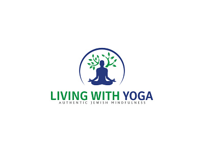 Living With Yoga - Logo Design by Tanvir Onik94 on Dribbble