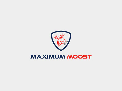 Maximum Moost - Moose - Logo Design.