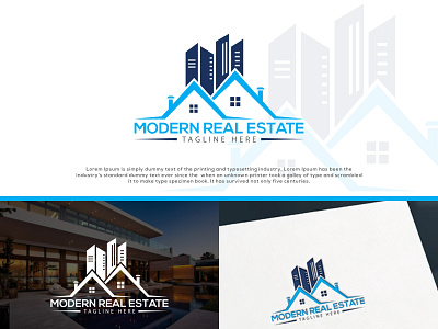 Modern Real Estate - Investment - Logo Design.