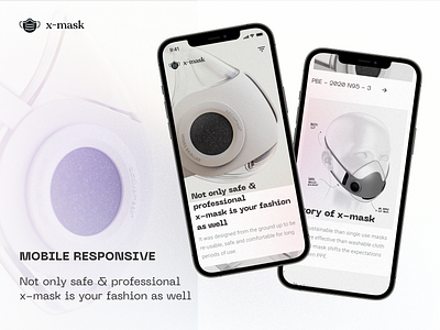 X-mask website responsive