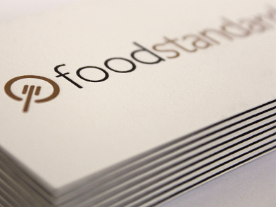 foodstandard // Business Cards business cards cards