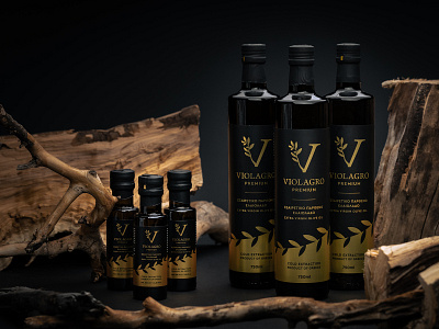 Olive Oil Packaging Design, Greece | Violagro Premium