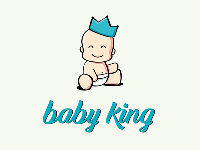 Baby King baby baby king greece king logo logo design logotype