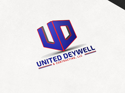 UNITED DEYWELL art branding design flat graphic design illustration illustrator logo minimal vector