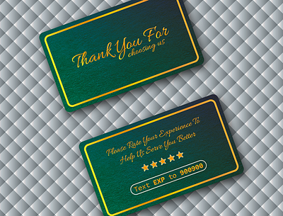 Thanks giving card branding businesscard design illustrator logo luxury business card thanks giving card