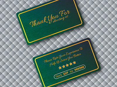 Thanks giving card branding businesscard design illustrator logo luxury business card thanks giving card