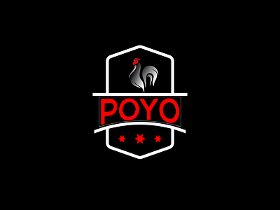 POYO logo design 02 businesslogomaker chickenlogo creative logo maker logodesigner