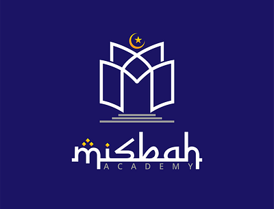 MISBAH ACADEMY Logo arabic logo branding business logo company logo islamic logo logo religious logo