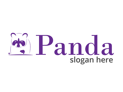 Angry Panda Logo Concept branding business logo company logo logo design panda logo raccon raccon logo vector