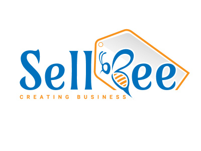 SellBee Logo Concept bee logo business logo sellbee logo