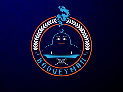 BOOGEYMAN Logo Concept boogeyman logo boogeyman restaurant restaurant logo