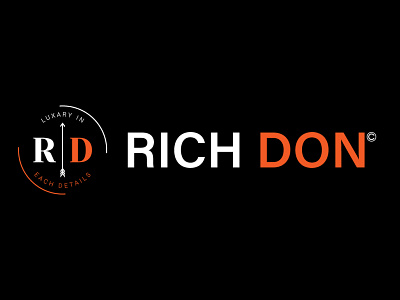 Rich Don Logo Concept don logo fashion brand logo luxury logo rich logo richdon logo