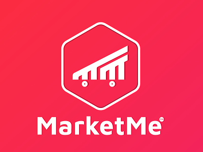 MarketMe Logo Concept ecommerce logo market logo marketme logo me logo mm logo