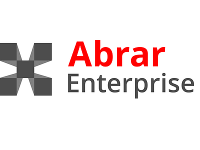 Abrar Enterprise Logo Concept branding business logo company logo construction supplier logo graphic design logo real state logo