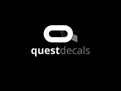 questdecals Logo Concept branding business logo company logo logo minimal