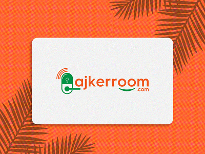 Ajkerroom.com logo concept