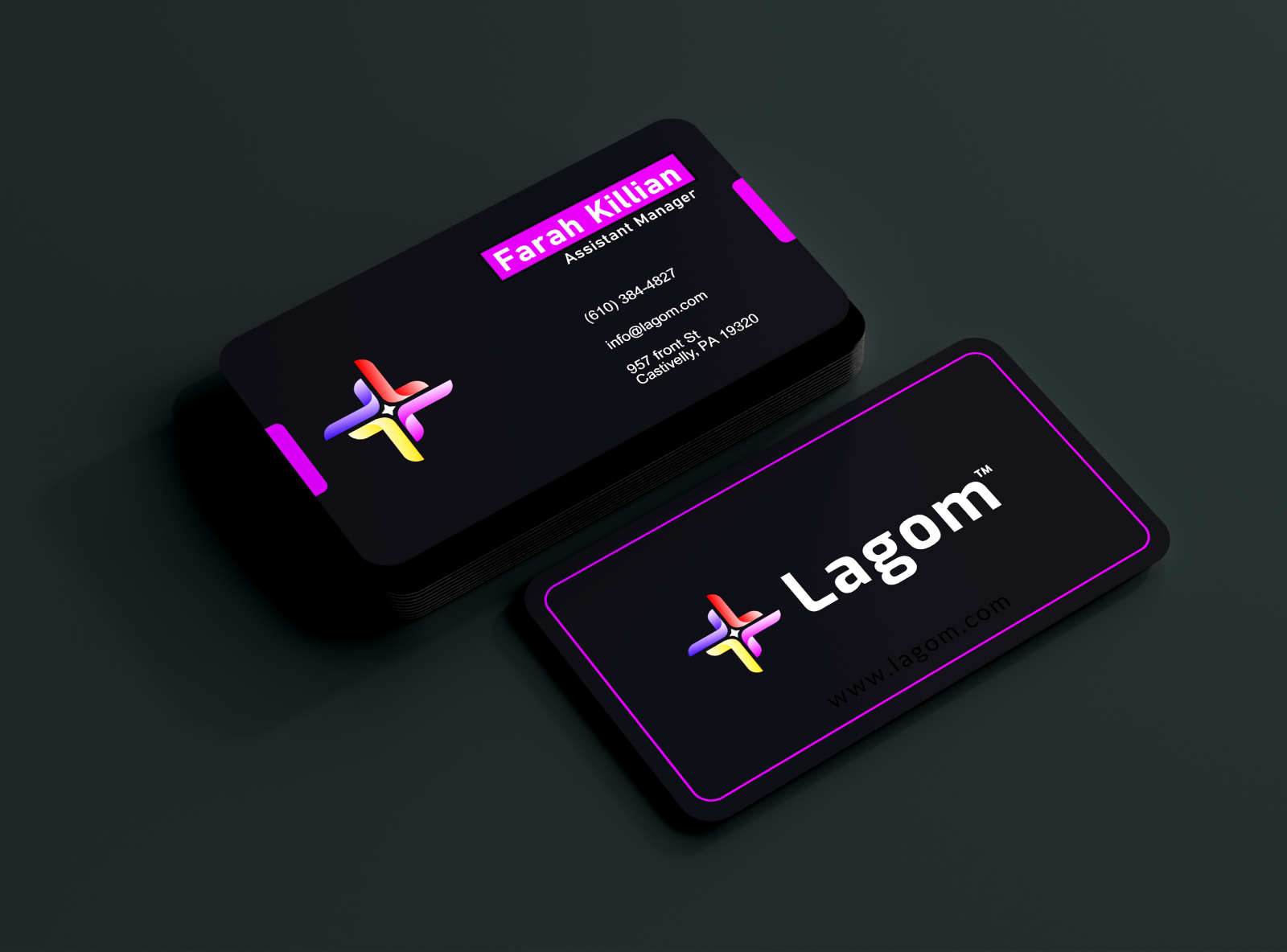 Business Card Design Concept by Subhasish Biswas on Dribbble