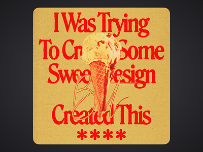 Sweet Poster Design 2022 2023 artwork colorful design digital art food poster graphic design ice cream illustration plakat poster poster design print printable retro sweet sweet design vintage wall art