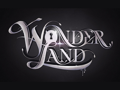 Logo for illustration and design studio "WONDERLAND"