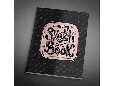 author's creative SKETCHBOOK cover cover design design design art lettering lettering art notebook cover notepad pattern sketchbook
