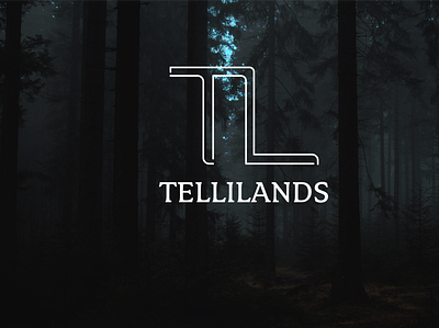 Tellilands branding design logo design minimalist logo typography