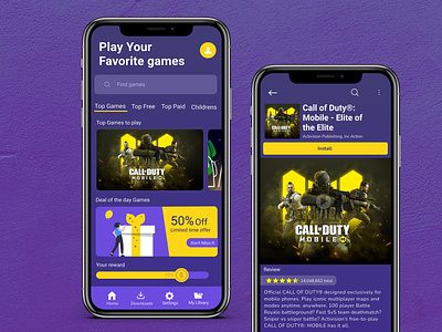 Epic Games Store Mobile App by Gibbie on Dribbble