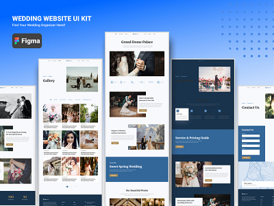 Wedding Website UI UX Kit ui uiux ux website ui website ux wedding wedding mobile wedding ui wedding ui kit wedding ui ux wedding ux wedding website