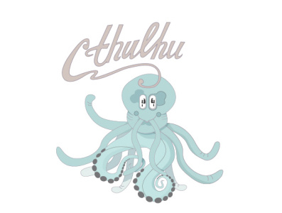 Octopus character creature design fish illustration ocean octopus sea tentacles