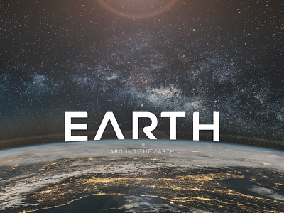 EARTH creativology earth logo mohdnourshahen sky