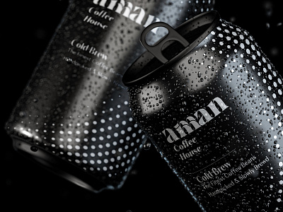 Amman Coffee House - Can amman branding can coffee cold creativology drink mohdnourshahen